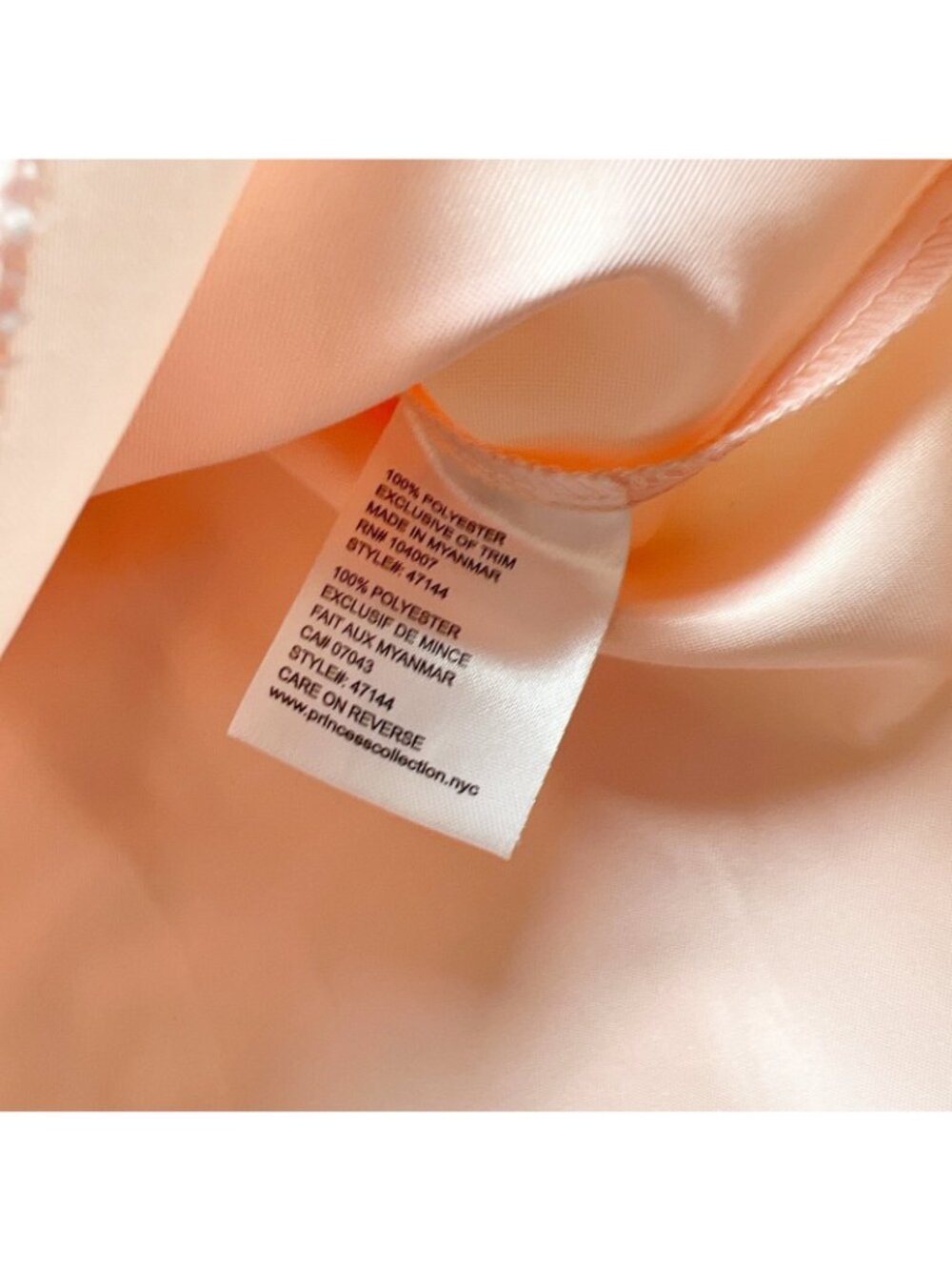 American Princess Girls Pink Floral Lace Tulle Party Dress 6 - Picture 2 of 5